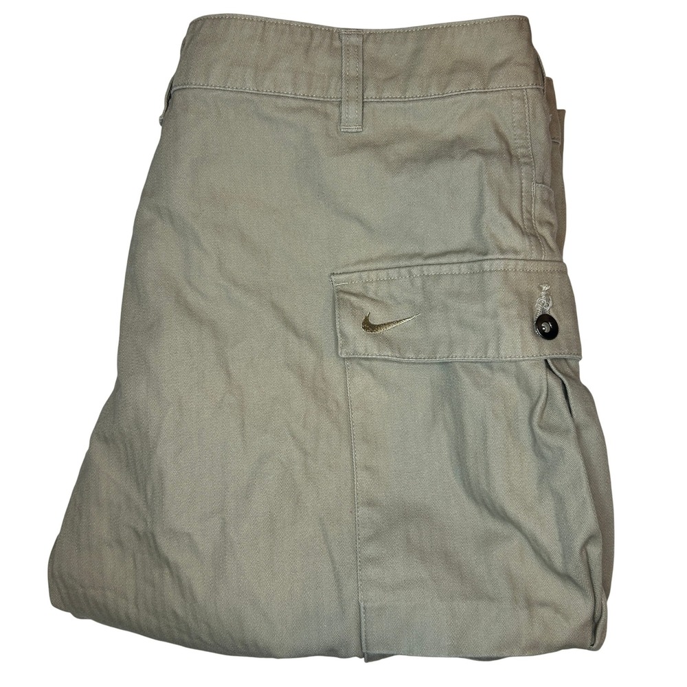 Nike Official Athletics Cargo Pants Men's 40x30‎ Tan Utility Outdoor Casual